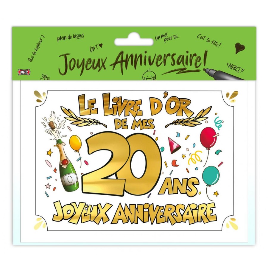 LIVRE D'OR 20 ANS