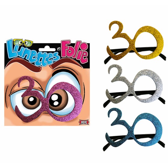 LUNETTES ANNIVERSAIRE 30 ANS