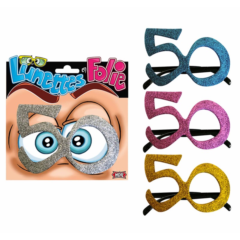 LUNETTES ANNIVERSAIRE 50 ANS