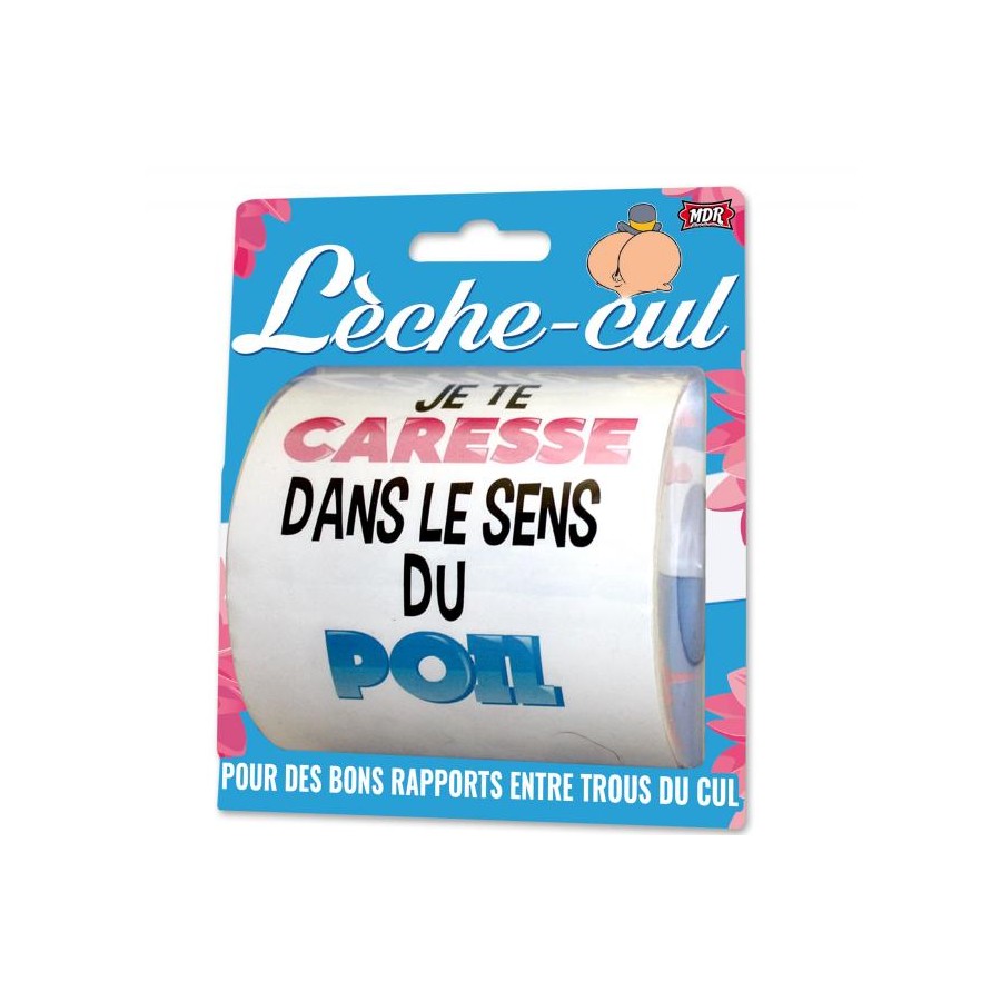 PAPIER TOILETTE LECHE CUL