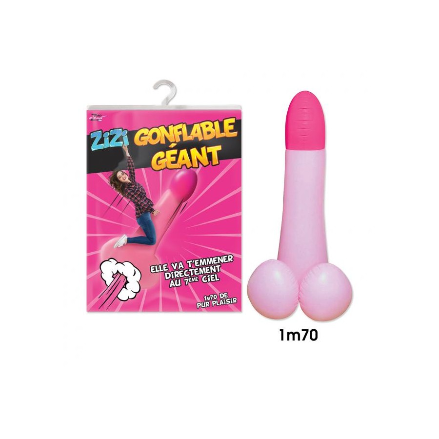 ZIZI GONFLABLE GEANT