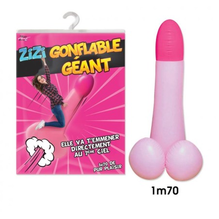 ZIZI GONFLABLE GEANT