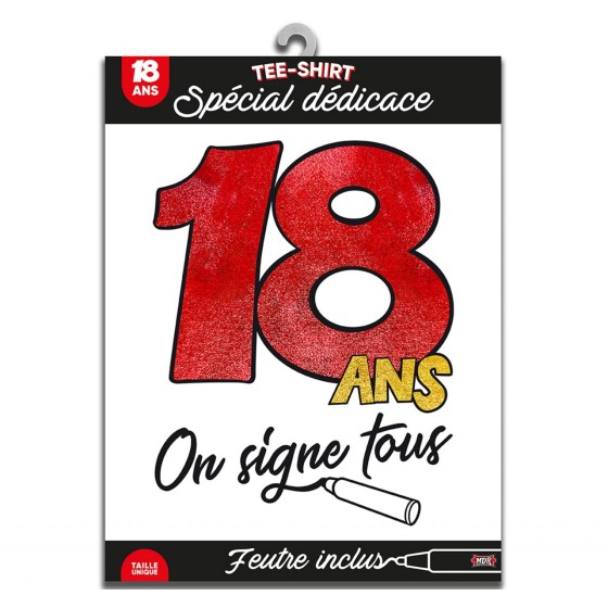 TEE SHIRT ON SIGNE S2/18 ANS