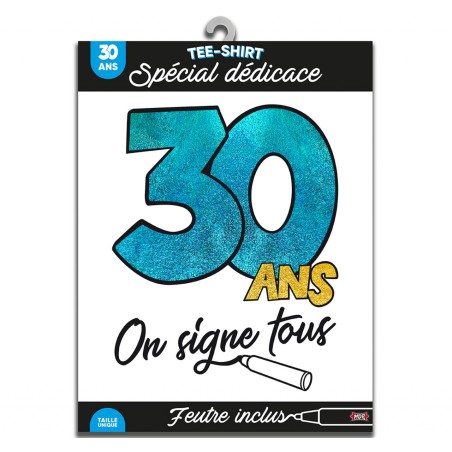 TEE SHIRT ON SIGNE S2/30ANS