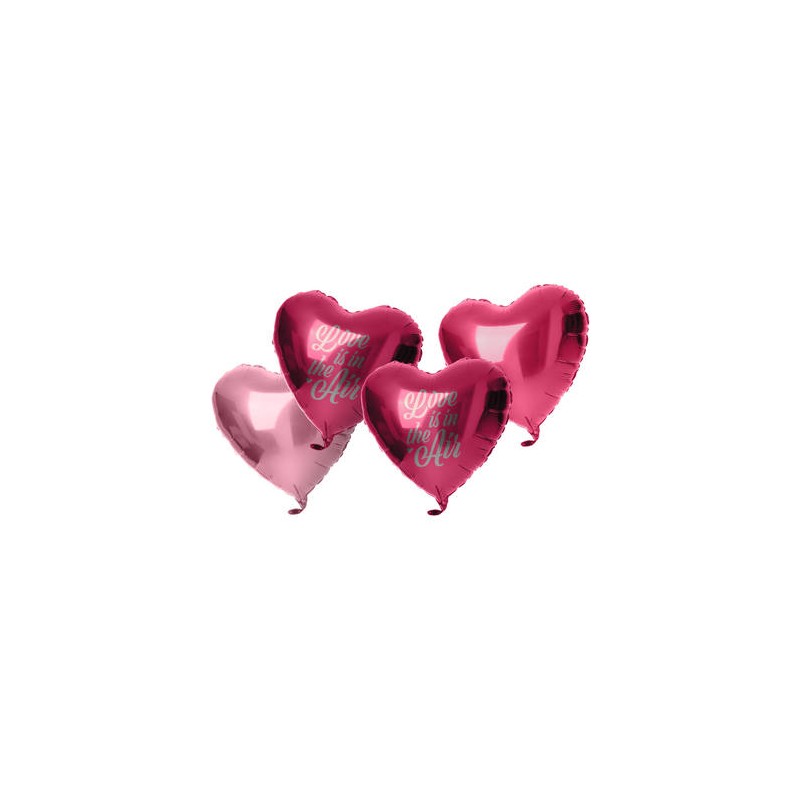 Réservoir Hélium Balloongaz 30 'Love' avec Ballons et Ruban