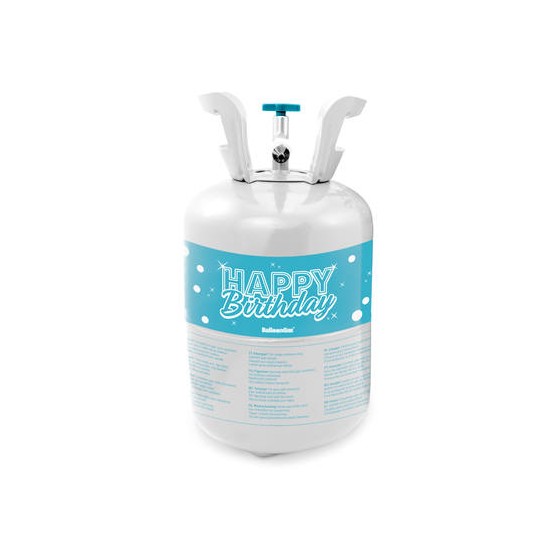 Réservoir Hélium Balloongaz 30 'Happy Birthday' 