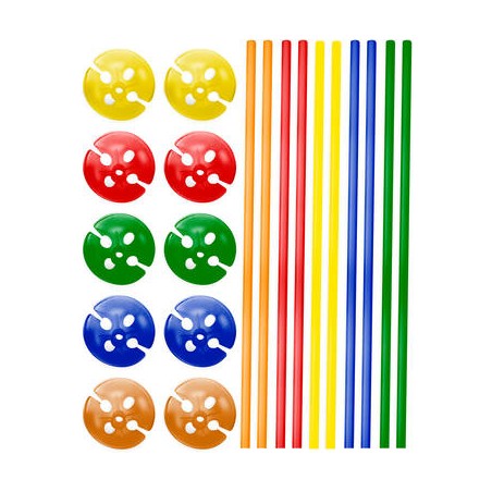 Bâtonnets de Ballon Multicolores
