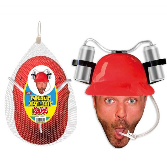 CASQUE ANTI SOIF ROUGE