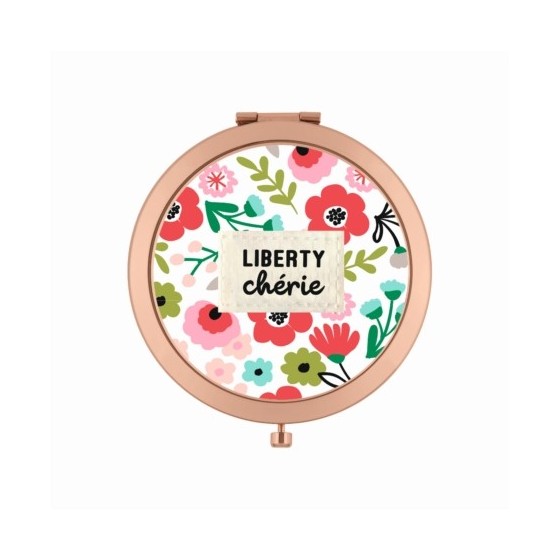 Miroir de poche Liberty chérie