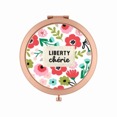 Miroir de poche Liberty chérie