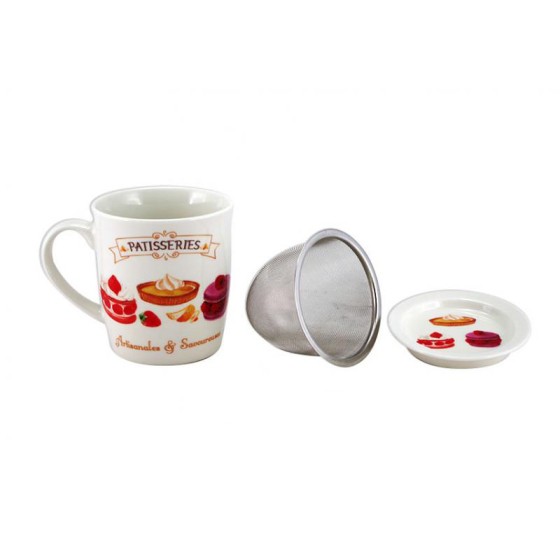 TISANIERE DS COFFRET 'PASTRY' 