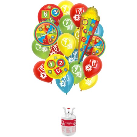 Réservoir Hélium Balloongaz 30 'Schulanfang''