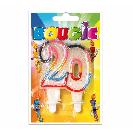 BOUGIE BLISTER 20 ANS