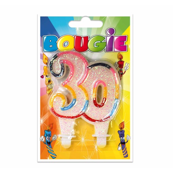 BOUGIE BLISTER 30 ANS