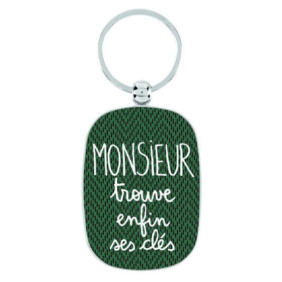 Porte-cles Monsieur trouve