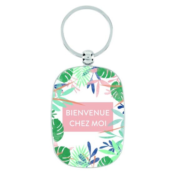 Porte-cles Bienvenue chez moi