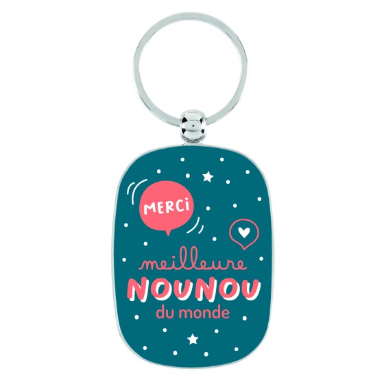 Porte-cles Meilleure nounou du monde