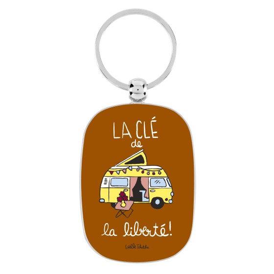 Porte-cles La cle de la liberte