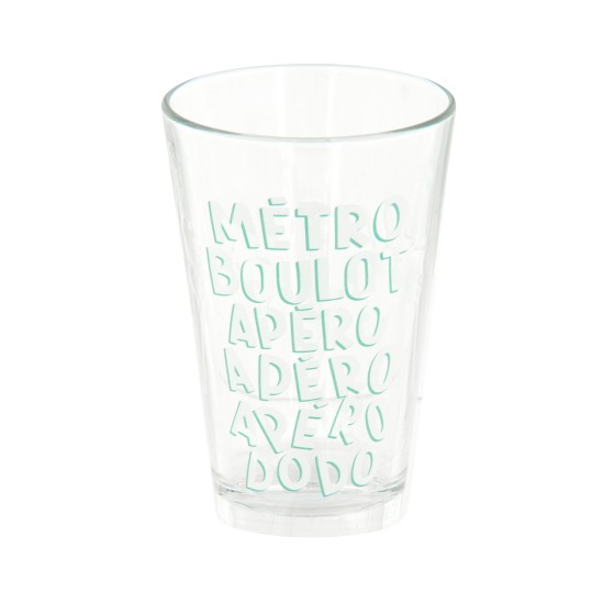 Verre Metro boulot apero