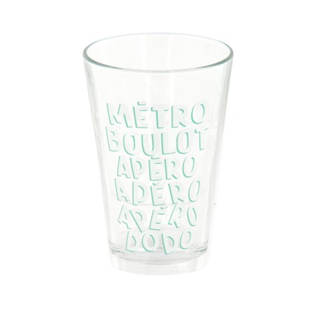 Verre Metro boulot apero