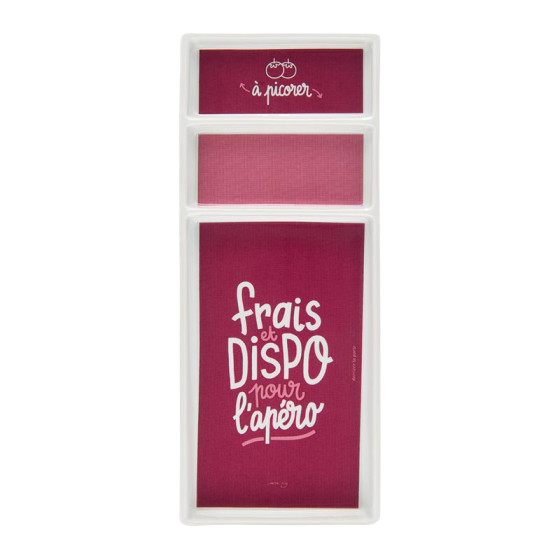 Plateau apero (+ porte-piques) FRAIS...