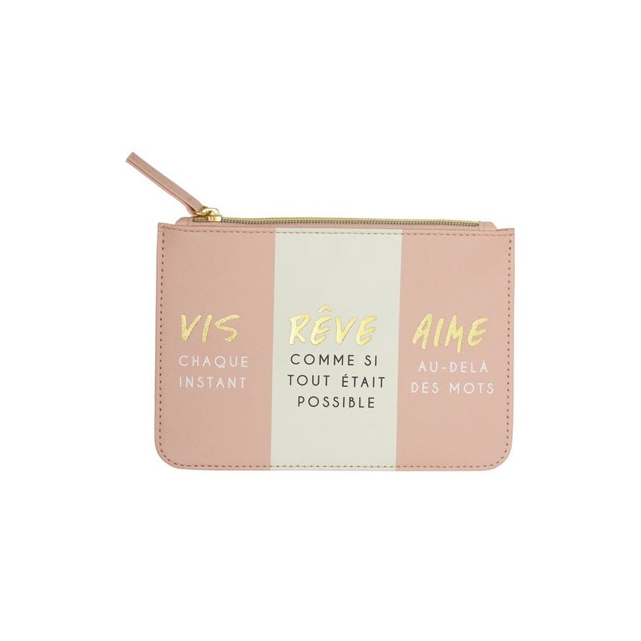 POCHETTE BEAUTE "VIS AIME REVE"