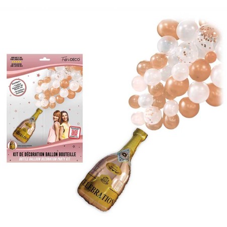 KIT BALLON FESTIF ROSE GOLD