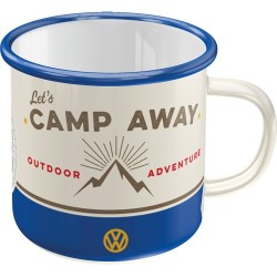 Enamel Mug VW Bulli Camp Away
