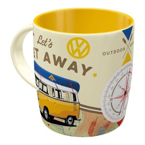 Mug VW Bulli Lets Get Away