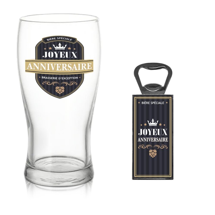 COFFRET BIERE "JOYEUX ANNIVERSAIRE"