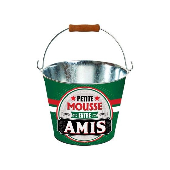 SEAU "PETITE MOUSSE ENTRE AMIS"