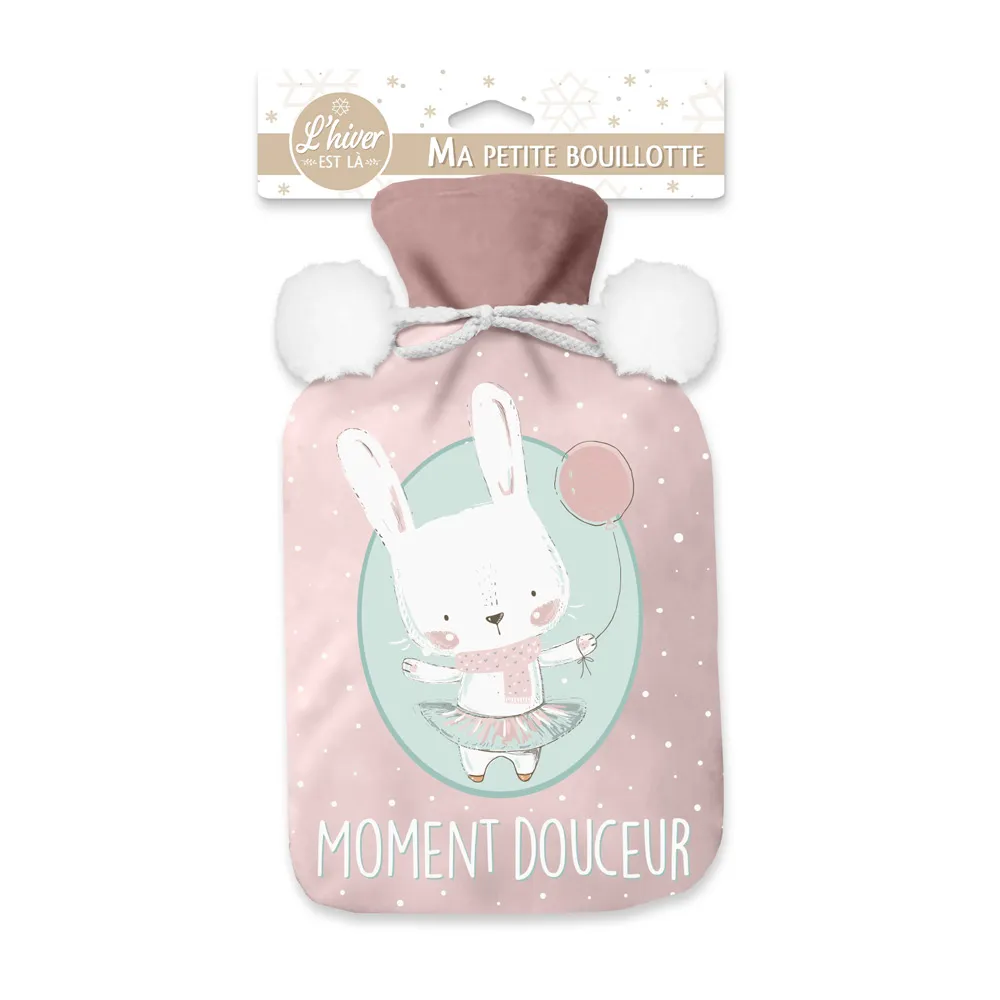[STC-CD7134V01] Bouillotte Polaire "Moment Douceur"