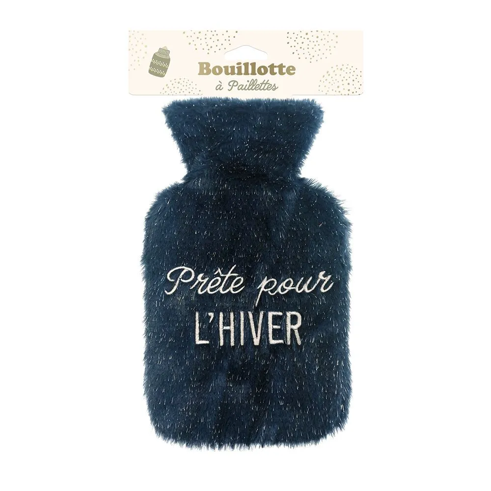 Bouillottes Paillettes Prete Pour L Hiver