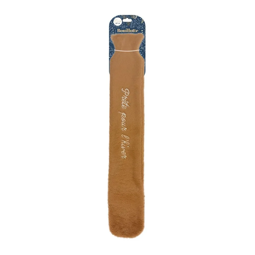 [STC-CD9439V02] Bouillotte Longue Fourrure Prete Pour L Hiver