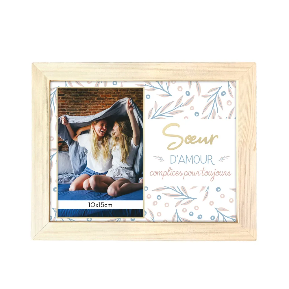 [STC-CD8626V10] Cadre Photo "Soeur D Amour ...Toujours"