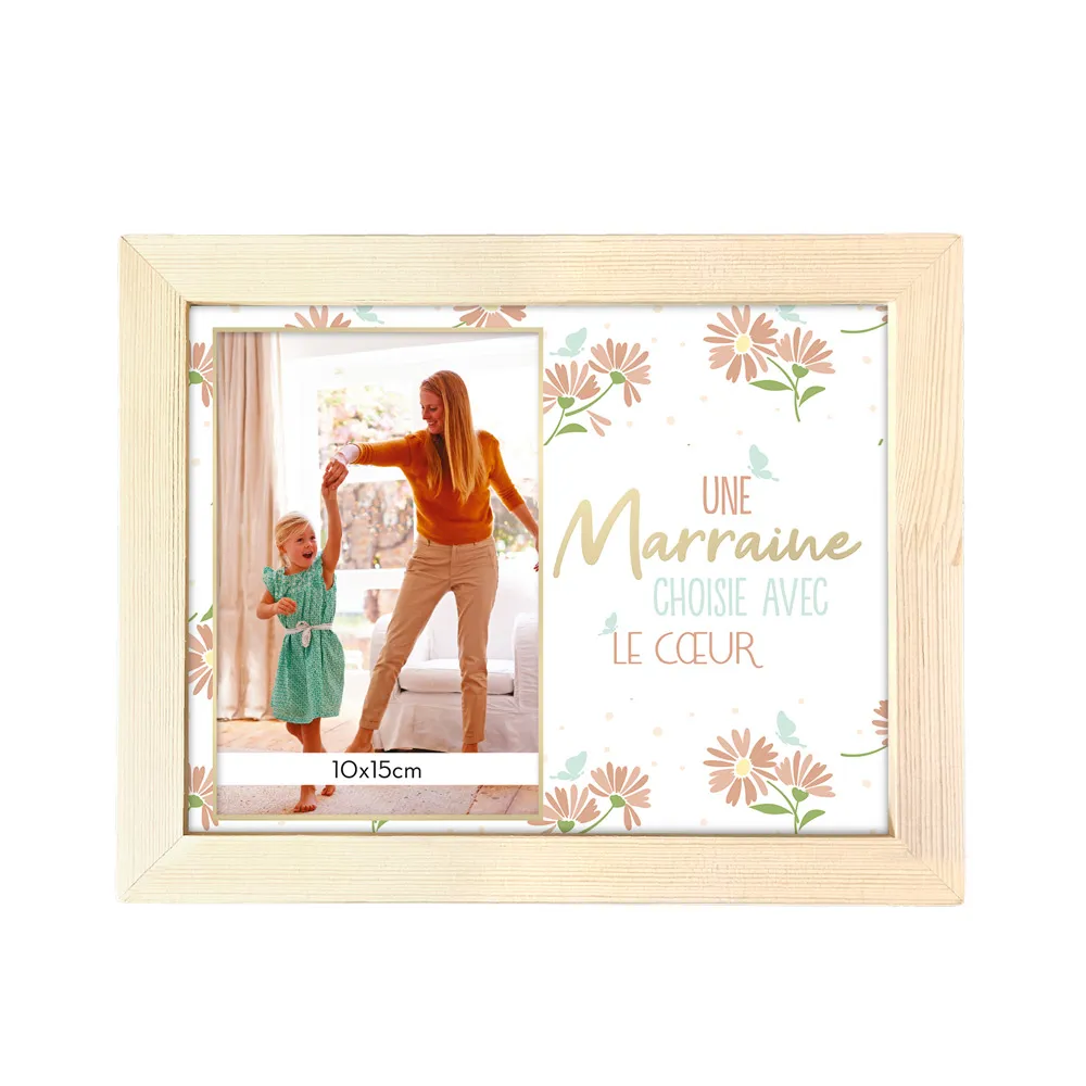 [STC-CD8626V13] Cadre Photo "Marraine"