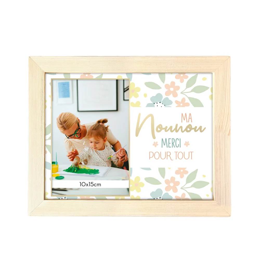 [STC-CD8626V14] Cadre Photo "Nounou"