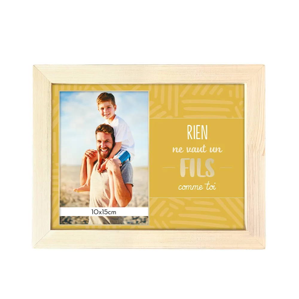 [STC-CD8626V23] Cadre Photo "Un Fils Comme Toi"