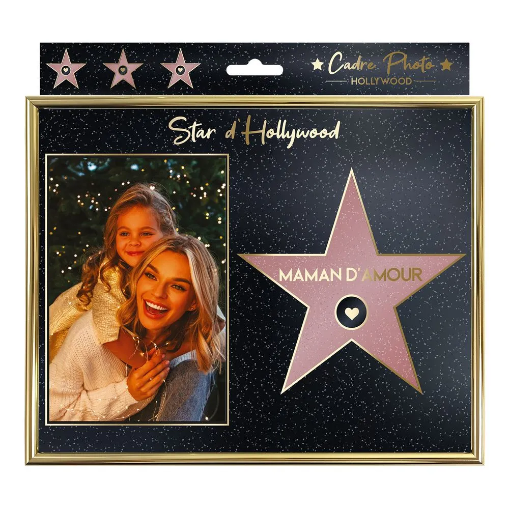[STC-CD8839V02] Cadre Photo Hollywood Maman