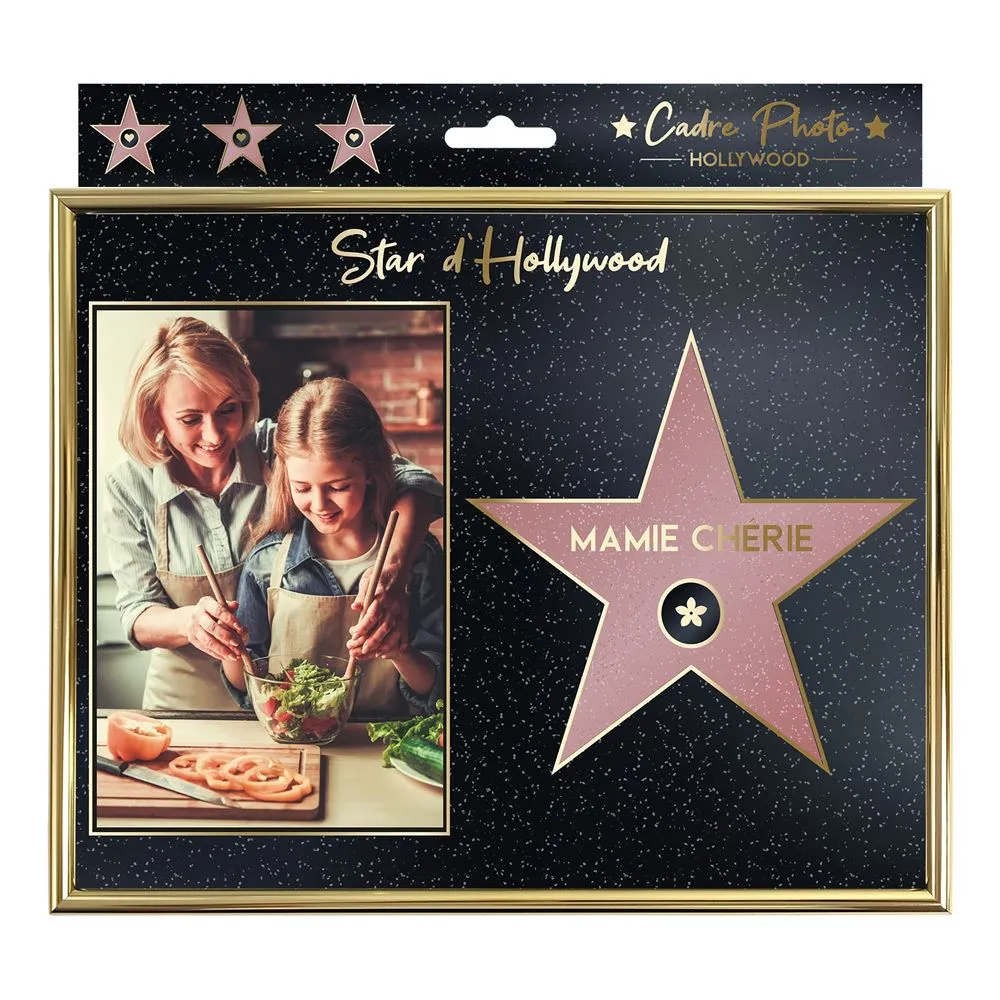 [STC-CD8839V04] Cadre Photo Hollywood Mamie