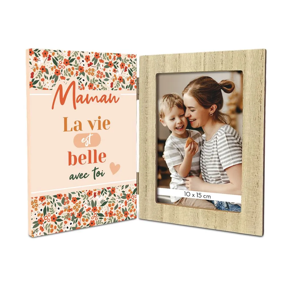 Cadre Photo Double Maman