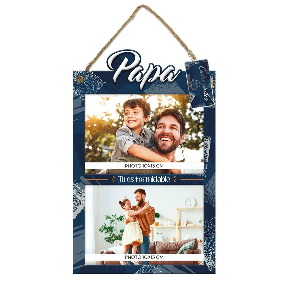 [STC-CD9024] Plaque Deco Photos Papa
