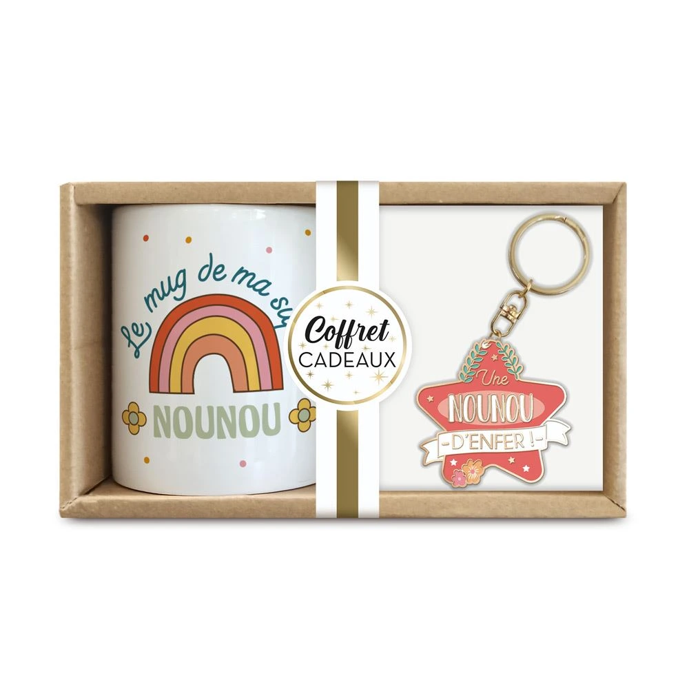 Coffret Mug "Nounou D Enfer"