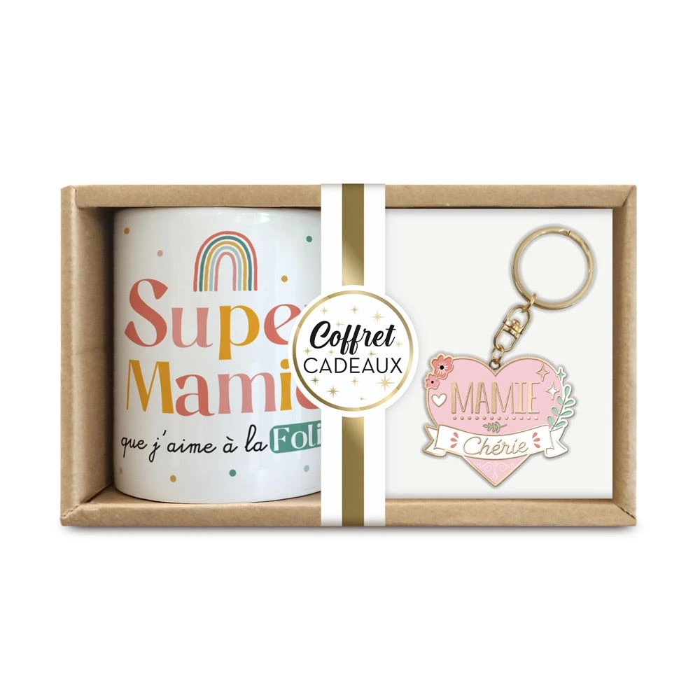 Coffret Mug "Mamie Cherie"
