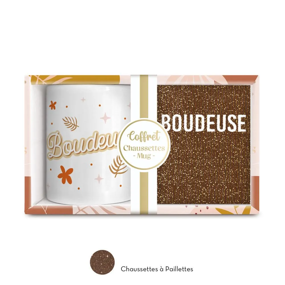 [STC-CD9546] Coffret Mug Paillettes Boudeuse