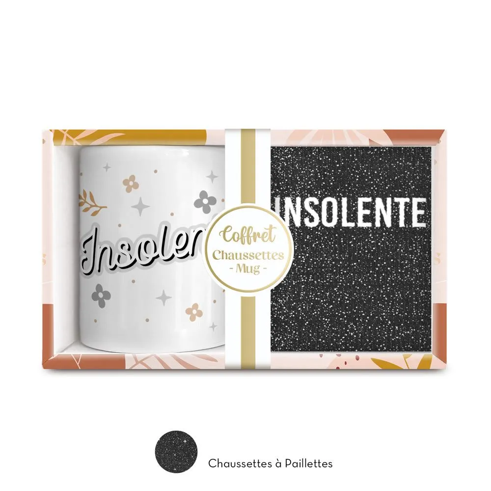 [STC-CD9551] Coffret Mug Paillettes Insolente