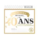 Cadre Diplome 40 Ans