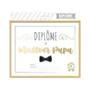 Cadre Diplome Meilleur Papa