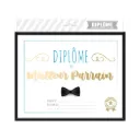 Cadre Diplome Meilleur Parrain