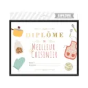 Cadre Diplome Meilleur Cuisinier